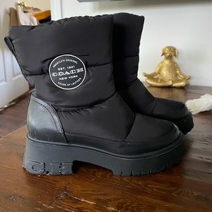 Coach winter boots